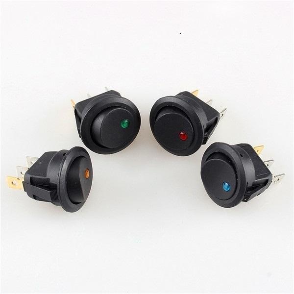 CÔNG TẮC có led 12v