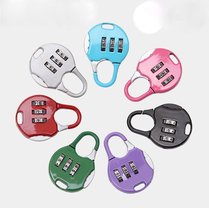 [HCM]Ổ Khóa Số Vali Mini 3 Số Cao Cấp Tiện Lợi