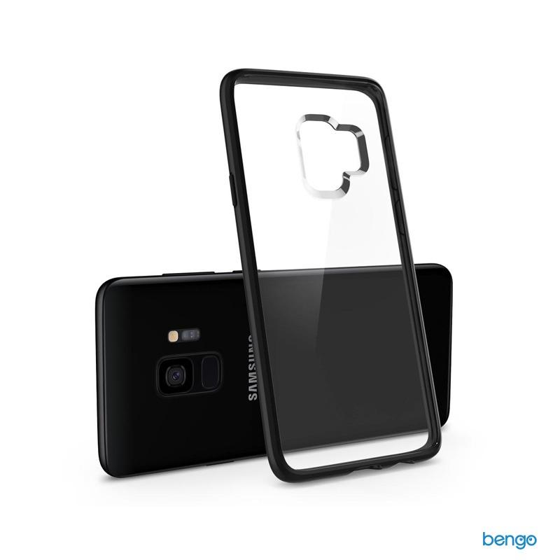 Ốp lưng Samsung Galaxy S9 SPIGEN Ultra Hybrid - Matte Black