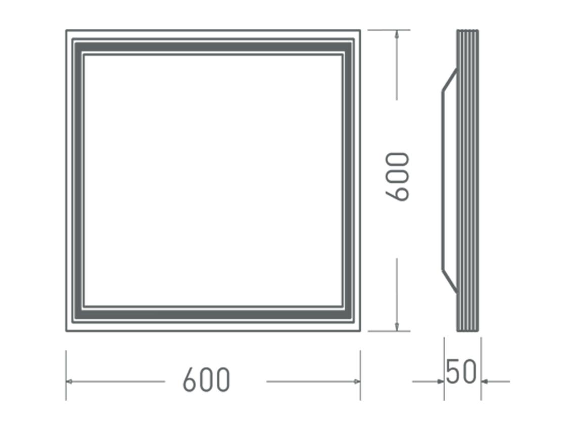 Đèn LED Panel Tấm 600x600  MPL081-048WS658LB6/MPL081-048WS658LB6/MPL081-048WS658LB6