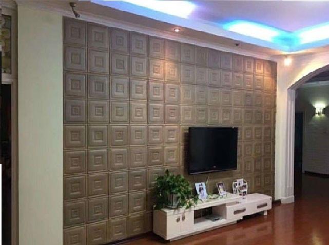 5 m2 TẤM XỐP DÁN TƯỜNG 3D GIẢ DA-KT 60X 60 DÀY 8LY