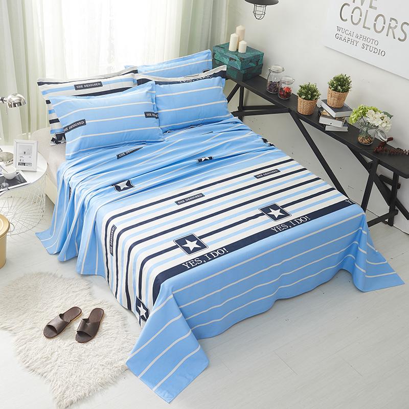 100% Cotton Duy Nhất Hai Người Sinh Viên Ga Trải Giường