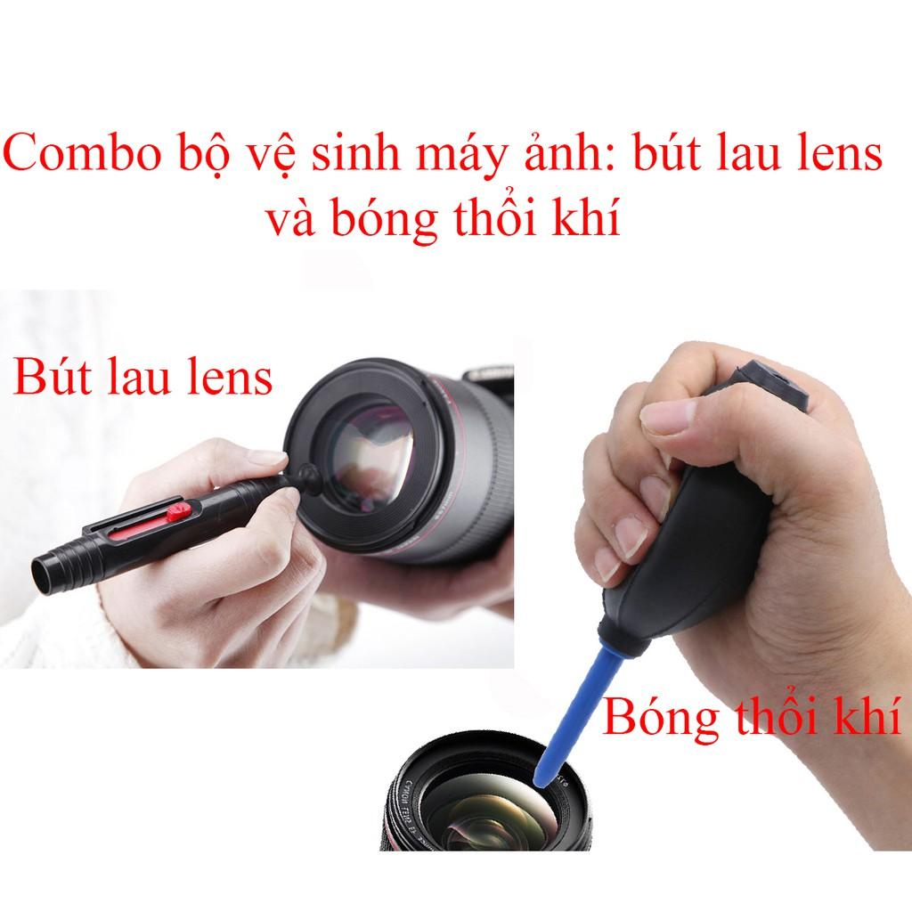 [HCM]Combo bút lau lens và bóng thổi khí vệ sinh máy ảnh