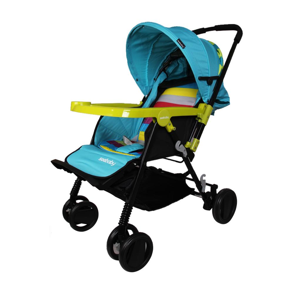 Xe đẩy trẻ em cao cấp 2 chiều Seebaby T11 (mẫu mới 2017)