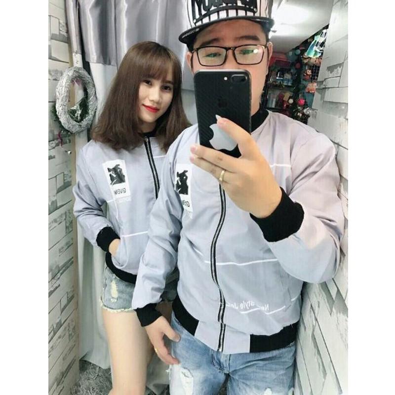 [HCM]ÁO KHOÁC NỮ BOMBER JACKET KAKI B025 (Đen)