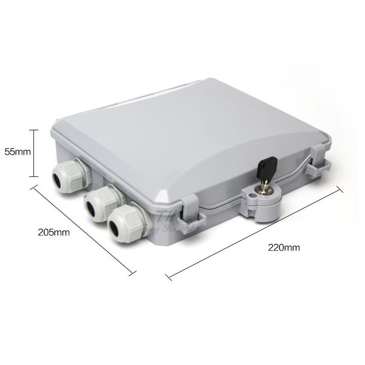 Hộp phối quang 8 FO nhựa ABS