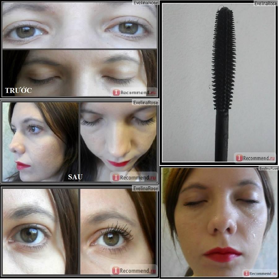 Mascara Eveline False Definition & Waterproof 4D giúp dày và dài mi (10ml)