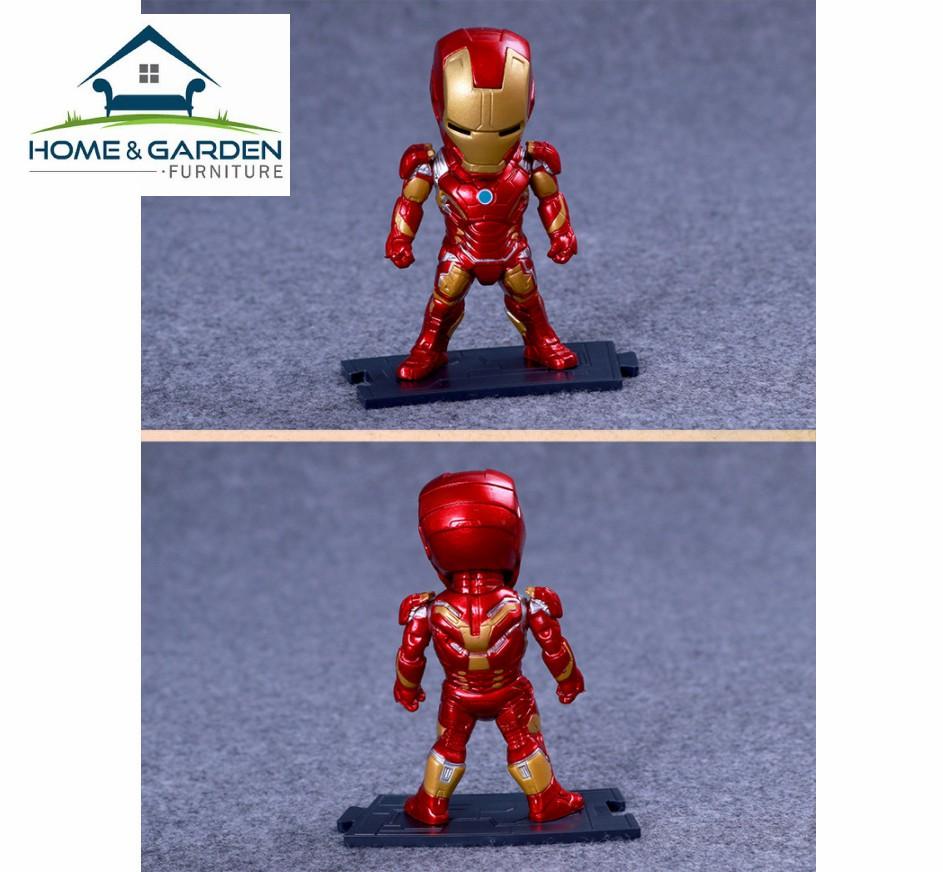 Mô hình trưng bày 5 nhân vật Marvel Avenger cao cấp 9cm
