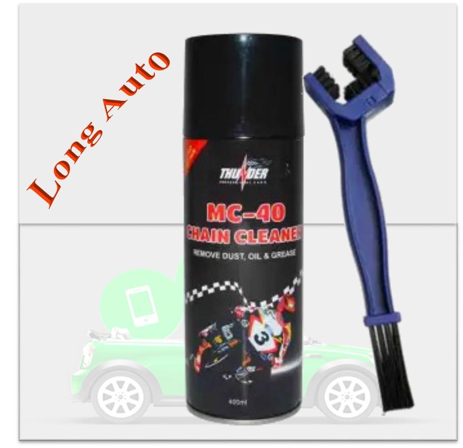 Chai vệ sinh sên Chain Cleaner 400ml - Bàn chải.