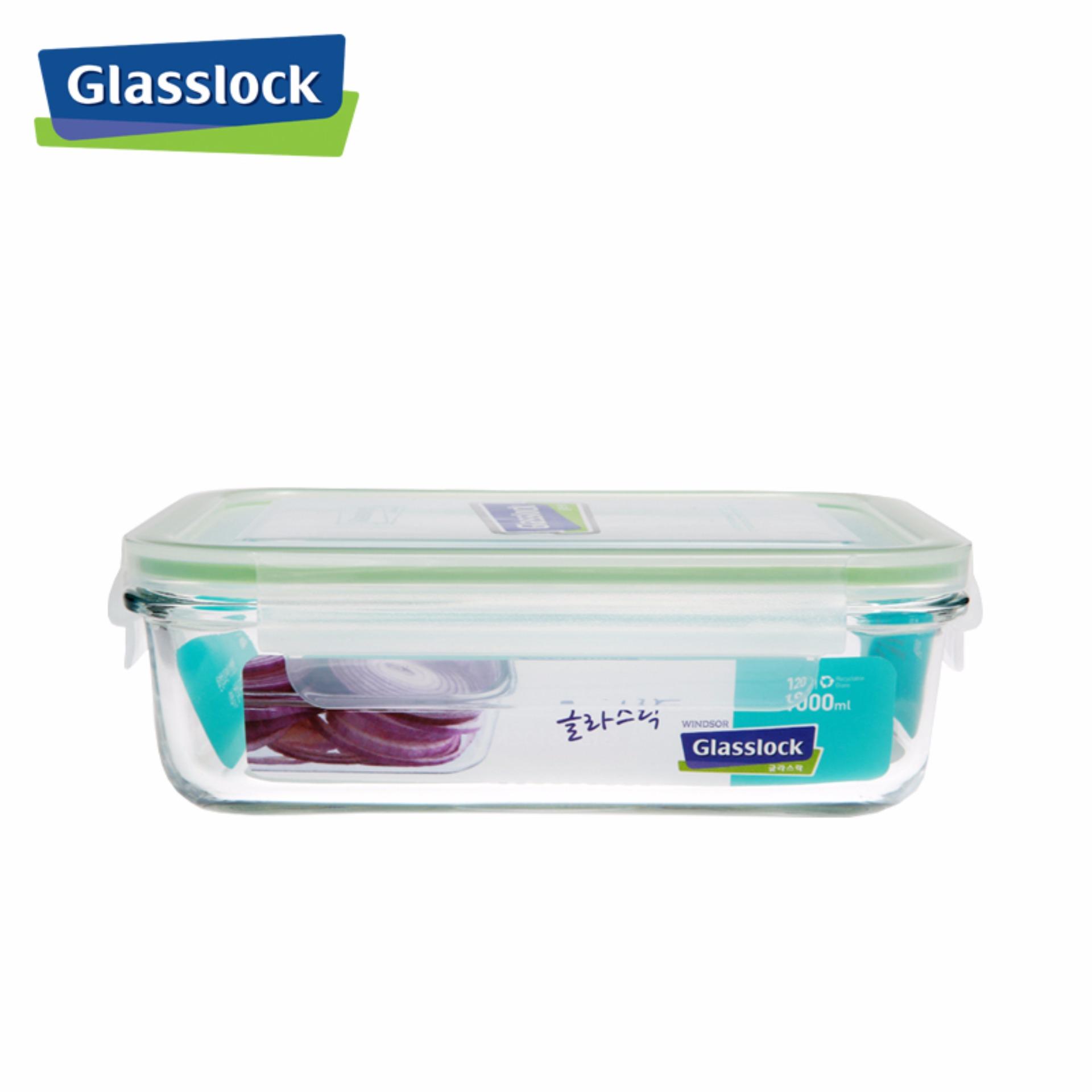 Hộp thủy tinh chịu lực Glasslock 1000ml