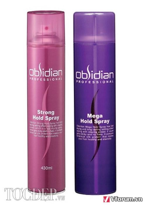 Gôm xịt tóc Obsidian - Gôm tạo kiểu tóc nam