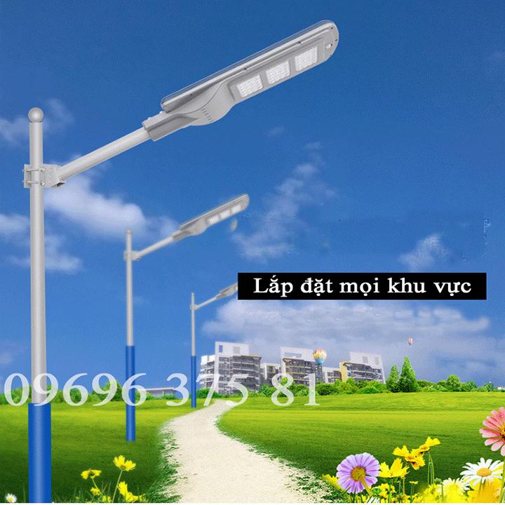 Đèn đường LED năng lượng mặt trời 60W