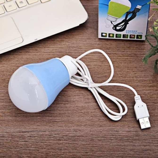 [HCM]Bóng Đèn Led Bulb USB siêu sáng công suất 5W ( Ánh sáng Trắng ) - MKAC