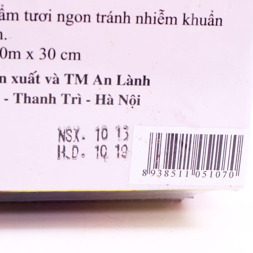 Màng bọc thực phẩm PE An lành Cuộn 400m x 30cm