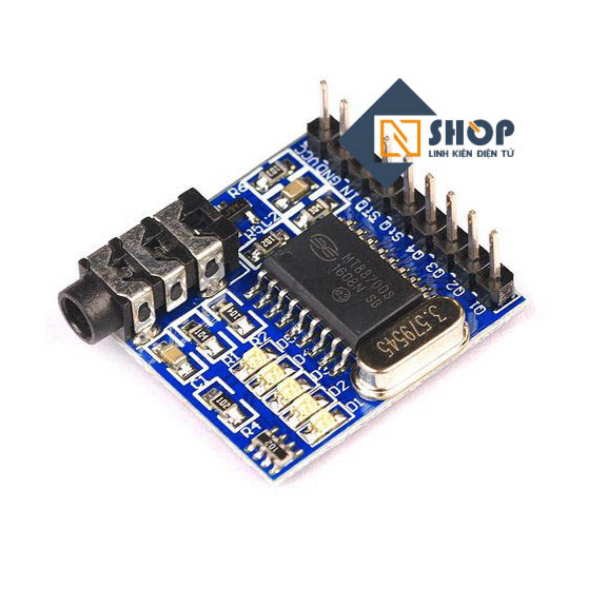 Module giải mã MT8870 DTMF telephone