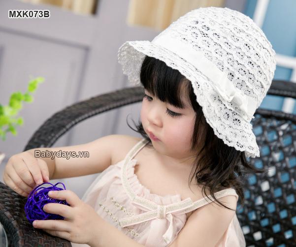Mũ nón rộng vành cho bé MXK073B