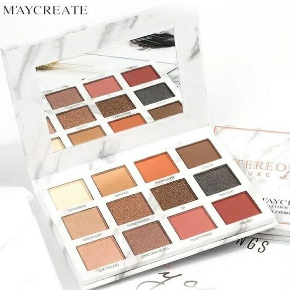 Phấn mắt 12 mầu Maycreate