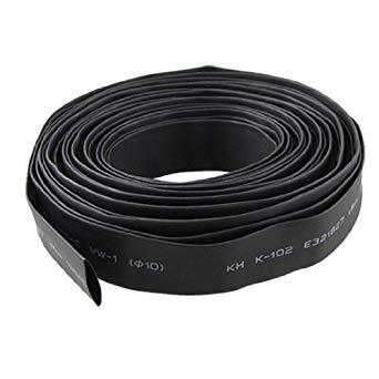 Bộ 5 ống gen co nhiệt (đen) phi 10 , mỗi ống 1 mét