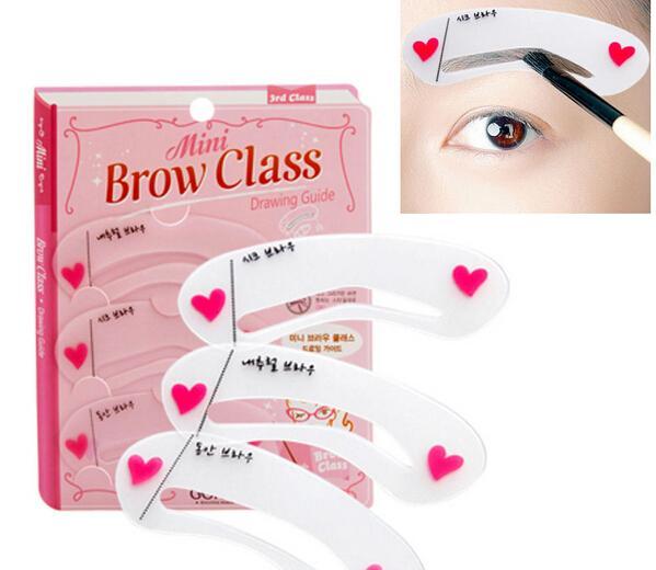 combo 3 khuôn kẻ chân mày cực độc