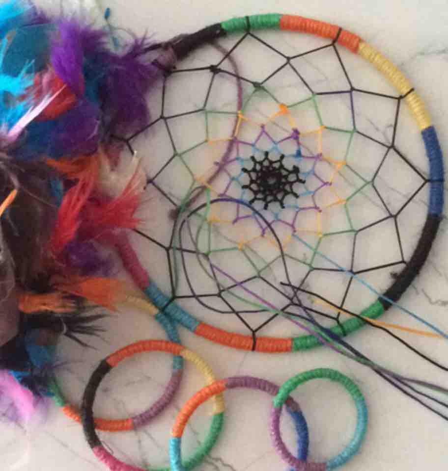 Bộ nguyên liệu làm dreamcatcher