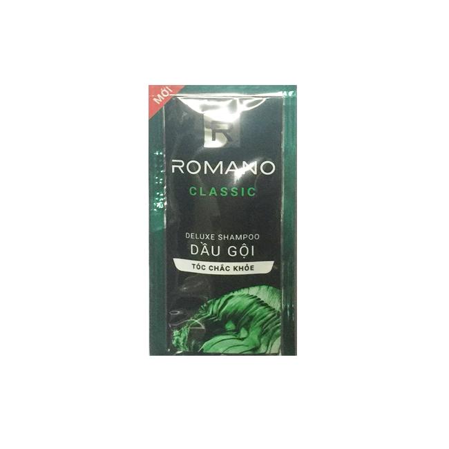 Combo 10 dây Dầu Gội Romano Classic (1 dây 14gói)