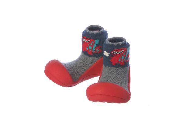Giầy tập đi Attipas Dinosaur Red A18DR, Hàn Quốc