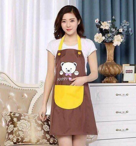 Tạp dề vải chống thấm nước cao cấp, tap de vai chong tham nuoc cao cap