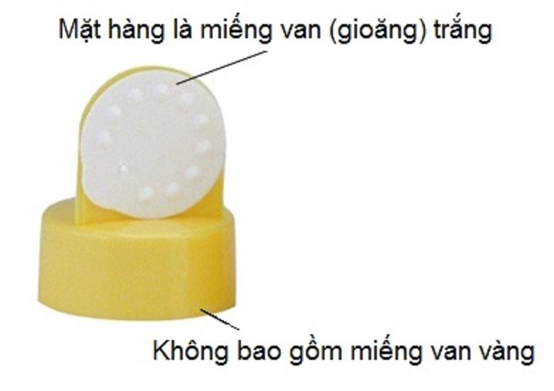 [HCM]Van trắng cho máy hút sữa