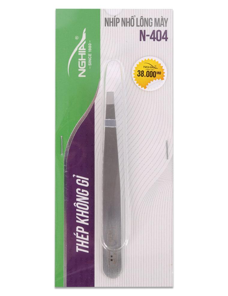 Nhíp Nhổ Lông Mày Kềm Nghĩa N-404