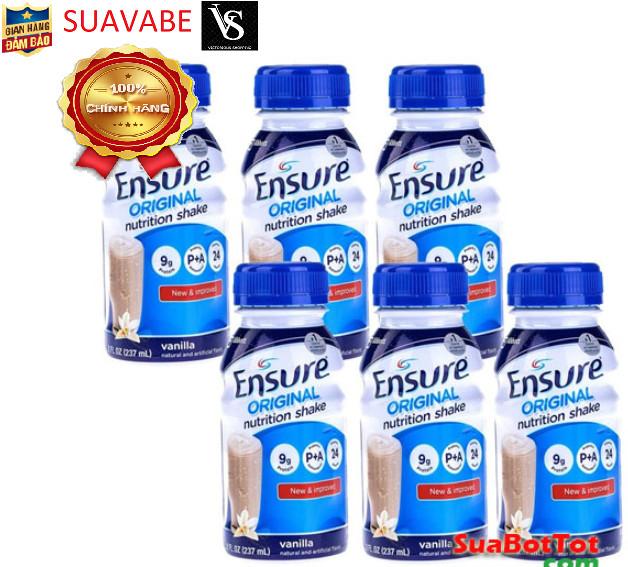 Thùng 24 sữa nước Ensure Vani 237ml