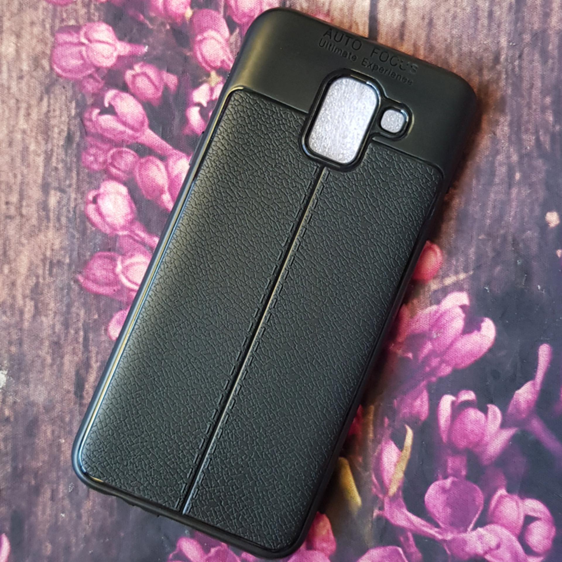 [HCM]Ốp Lưng Samsung Galaxy J6 2018 Dẻo Giả Da Siêu Bền Vân Chỉ Bóng Cao Cấp