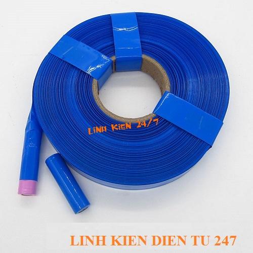 MÀNG CO NHIỆT PVC CÁCH ĐIỆN BỌC CELL PIN 18650- 30MM (2 MÉT)