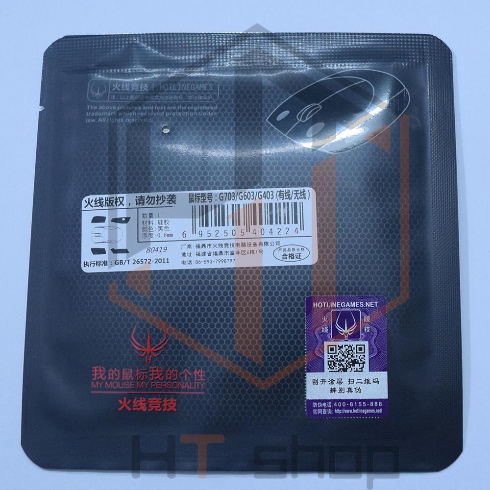 HT.TECHNIK - Miếng dán chống trượt cho chuột Logitech G403-G603-G703
