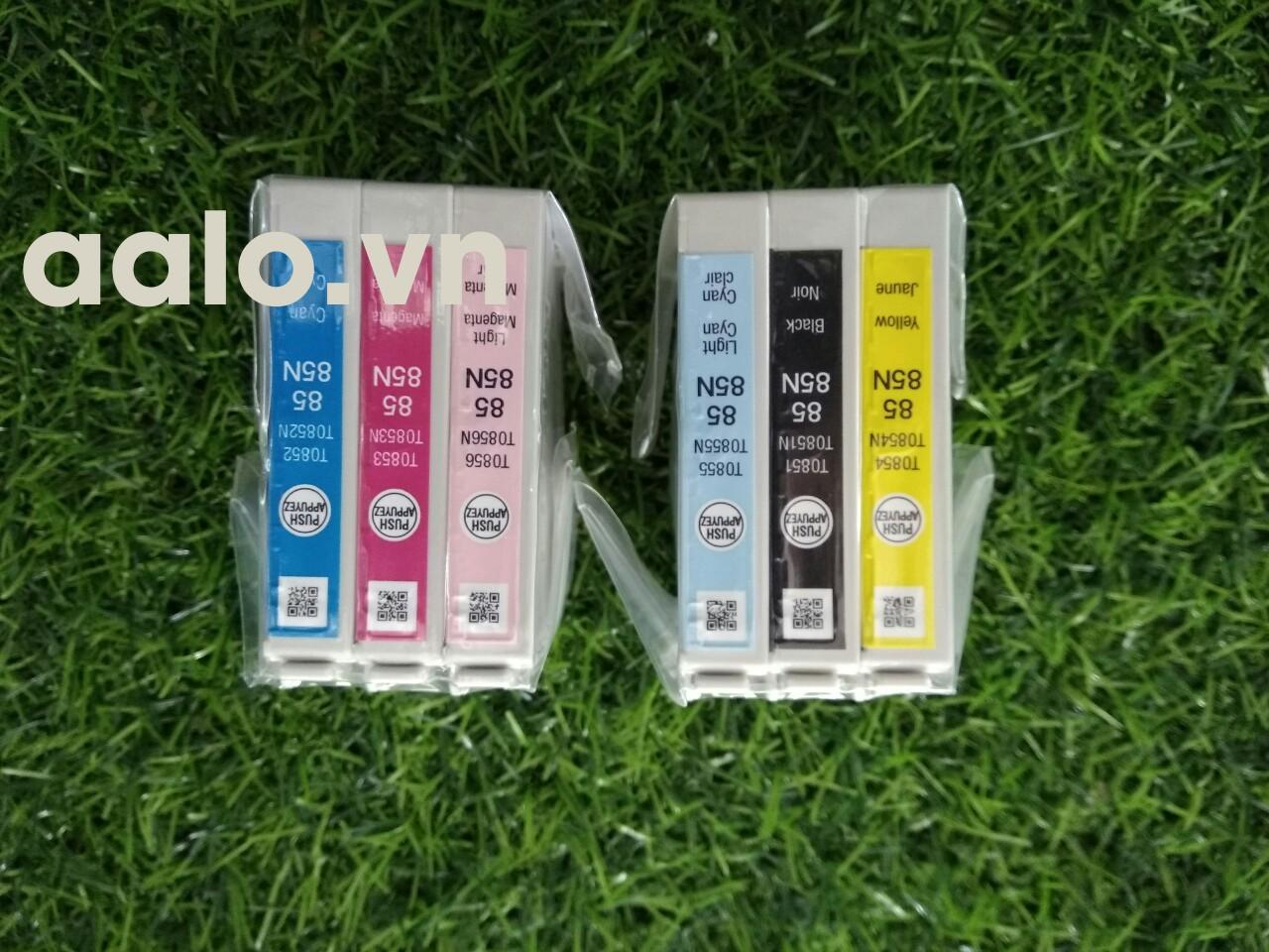 Mực in mầu epson T60 (Bộ 6 màu như ảnh )