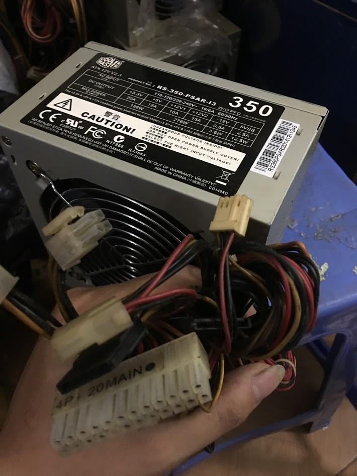 Nguồn Coolermaster 350w Công suất thực