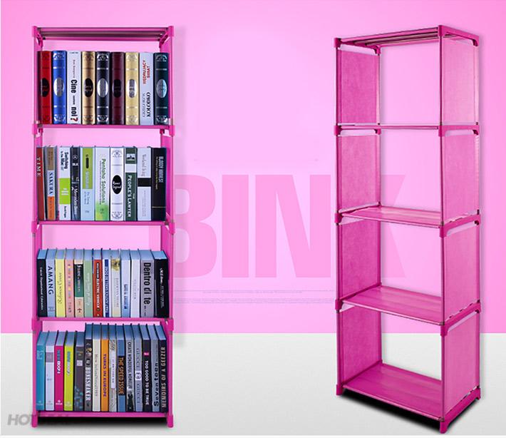 Kệ để sách lắp ghép 4 tầng