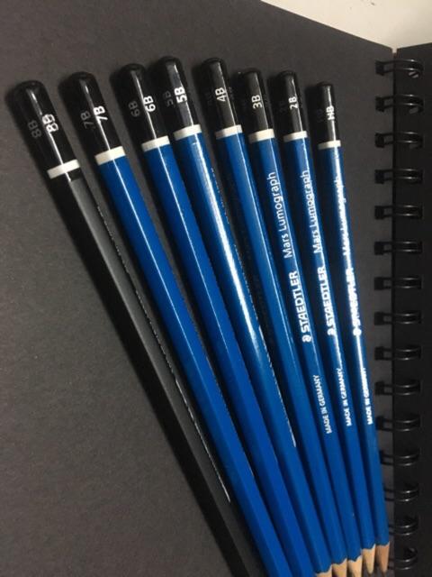 BỘ CHÌ ĐỨC STAEDLER GỒM 9 CÂY