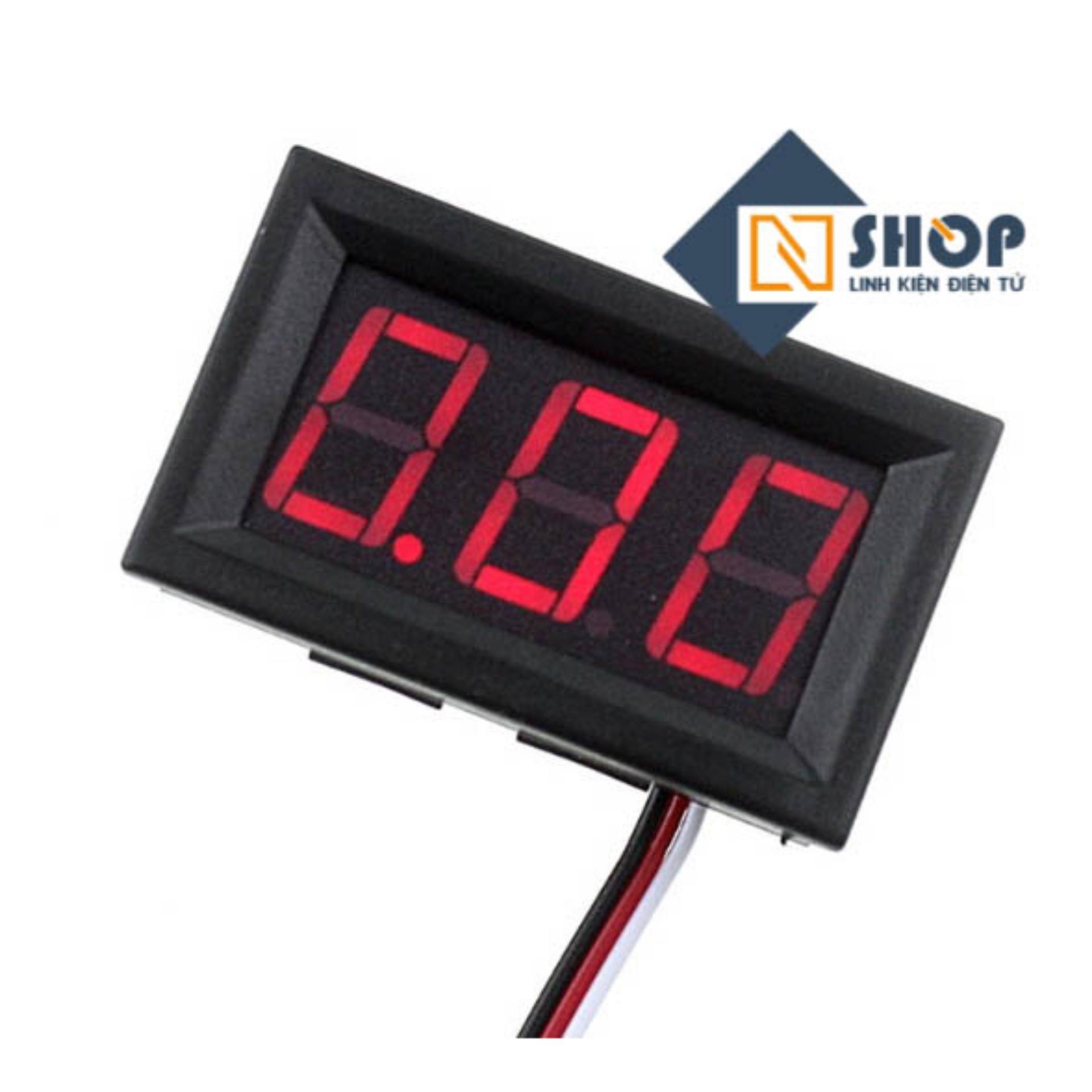 Đồng hồ đo áp 3 dây 0~30VDC
