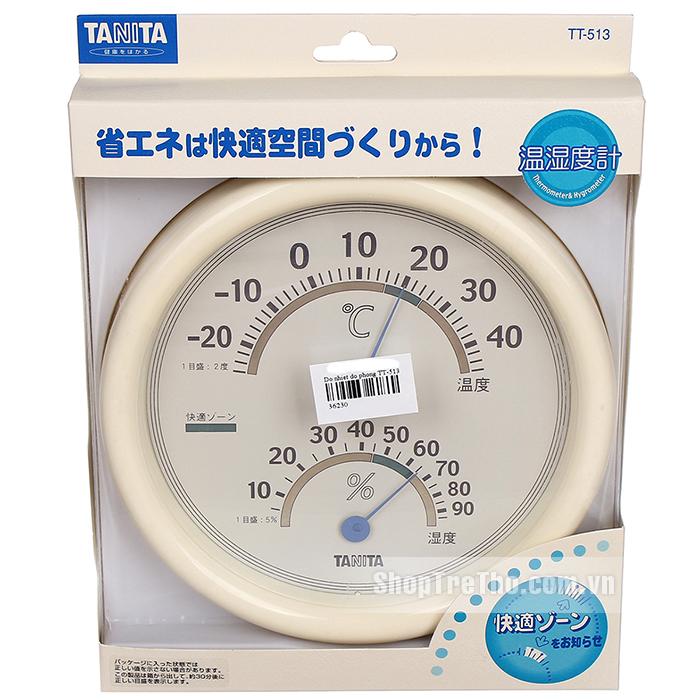 Nhiệt ẩm kế Tanita TT513 NHẬT BẢN