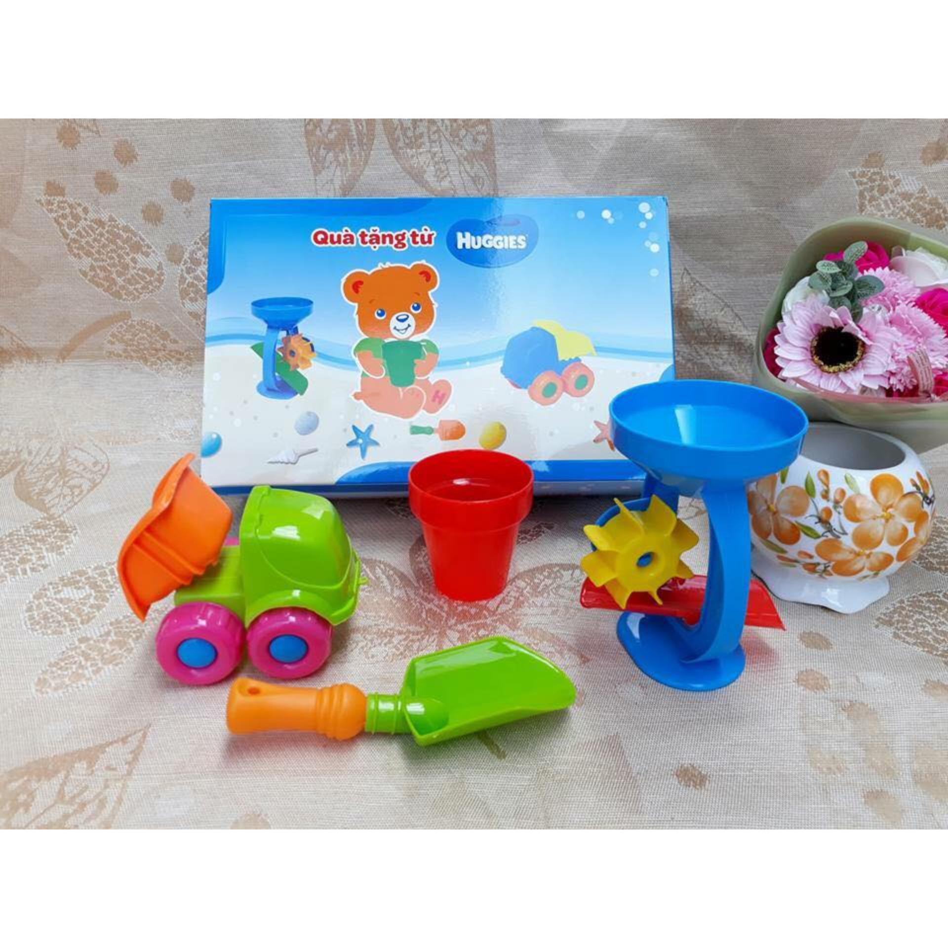 Đồ chơi xe xúc cát biển cho bé-Đồ chơi  cát