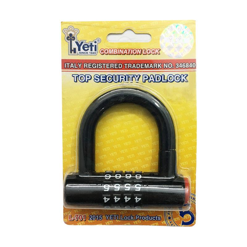 Ổ khóa số chữ U YETI L-701