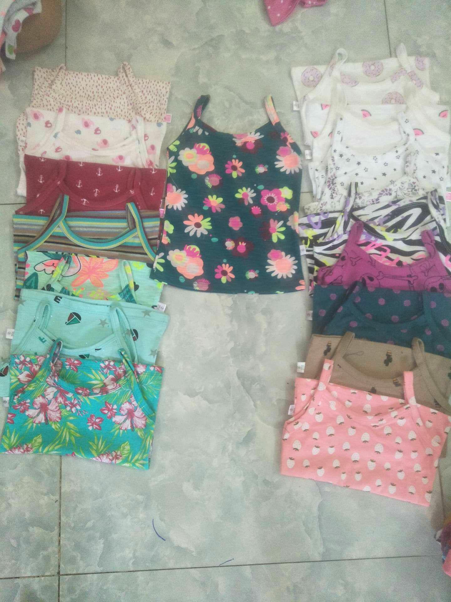 Áo dây bé gái 6-35kg