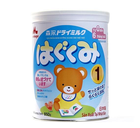 SỮA MORINAGA SỐ 1 850g dad 2021