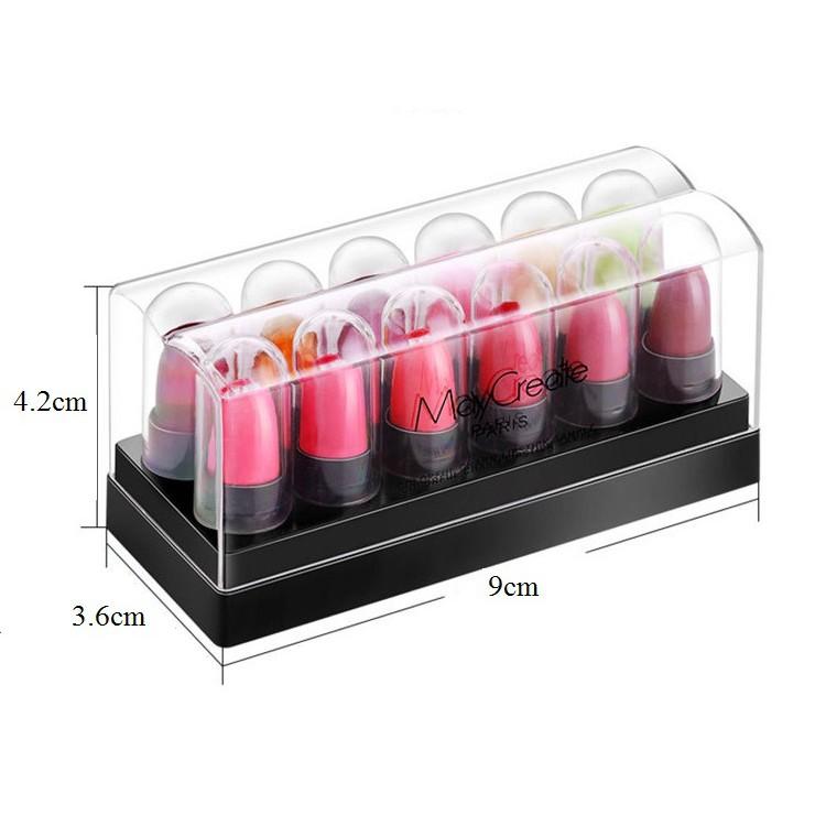 Bộ 12 thỏi son Maycreate chính hãng