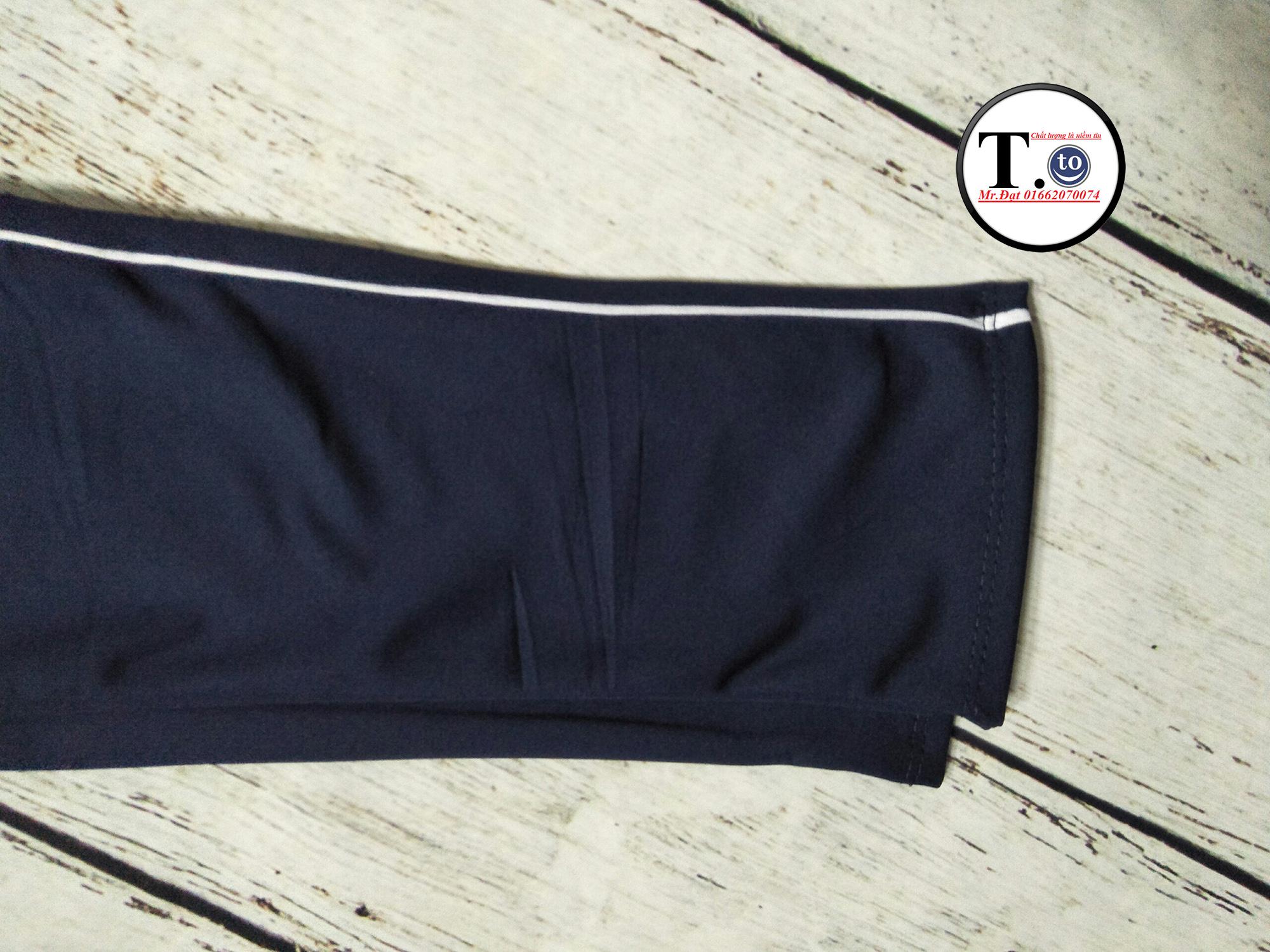 [HCM]Quần thun nữ - legging màu ĐEN XÁM XANH ĐEN (Ôm body viền sọc TRẮNG)