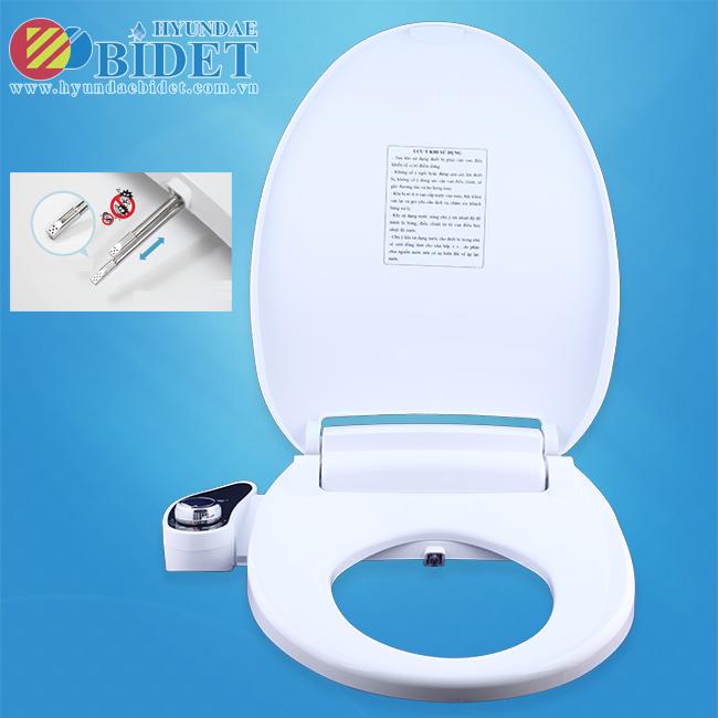 Nắp thiết bị vệ sinh 2 vòi phun Hyundae Bidet HB-9000 (lạnh)