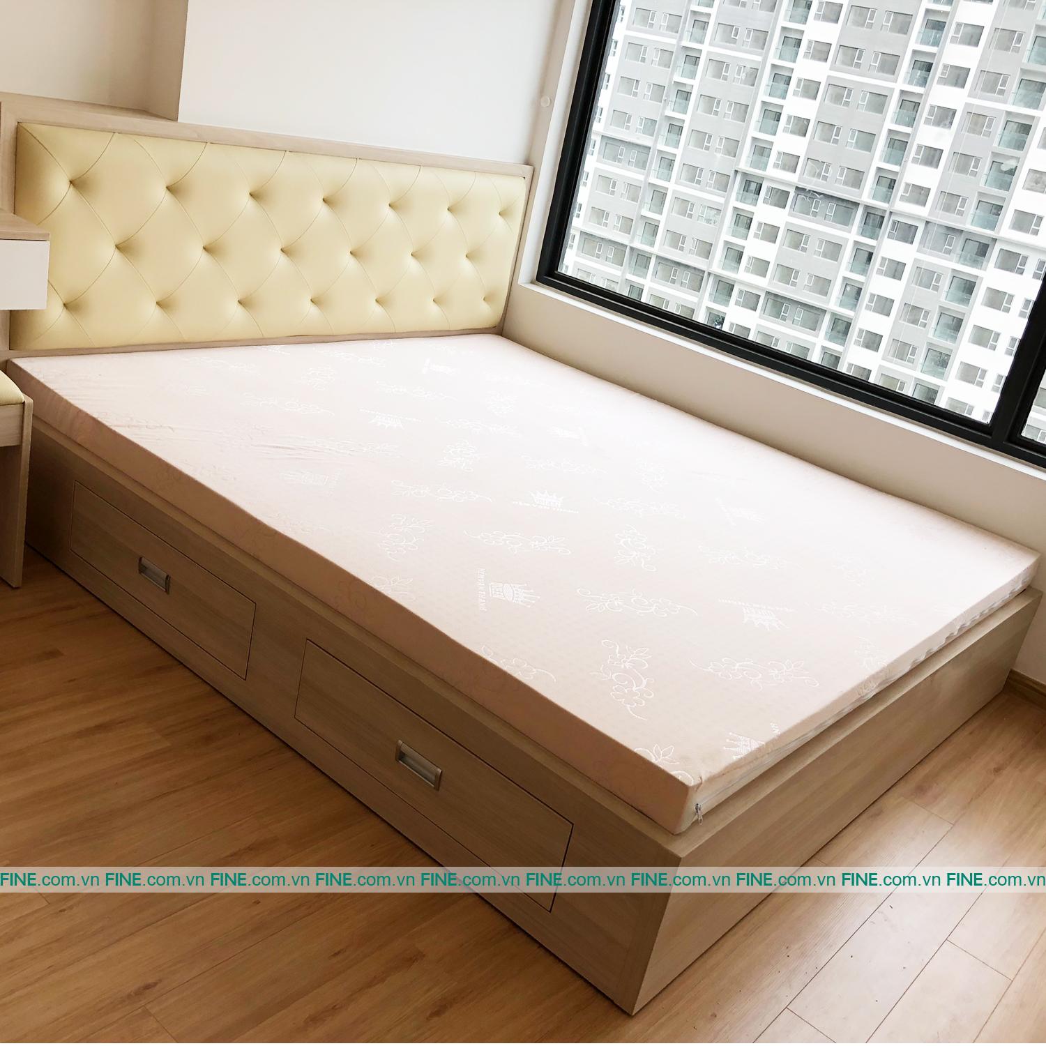 Giường FINE 2 Hộc Kéo FG048 (160cm x 200cm)