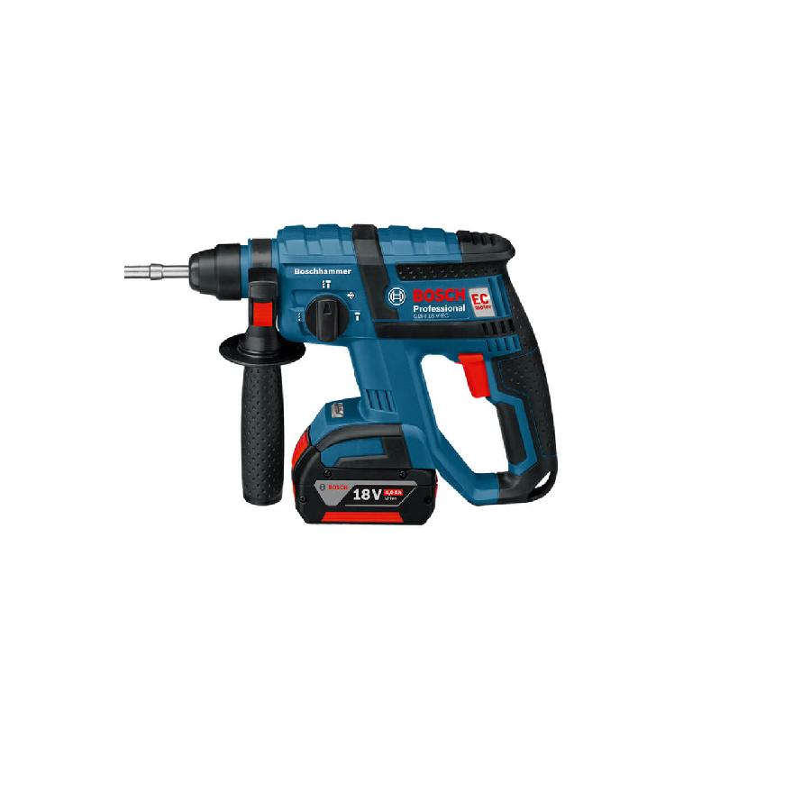 18V-18MM MÁY KHOAN BÚA DÙNG PIN BOSCH GBH 180 LI(KÈM 2 PIN, 1 SẠC)