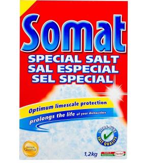 2 hộp muối rửa chén somat special salt 1,2kg đức  tặng que thử nước cúng - ảnh sản phẩm 2