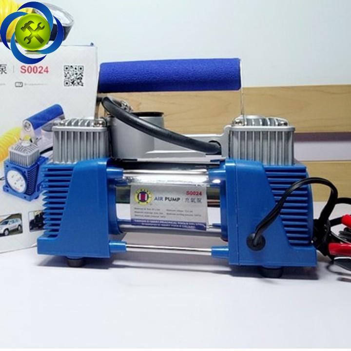 [HCM]Máy bơm hơi dùng bình Acquy C-Mart S0024